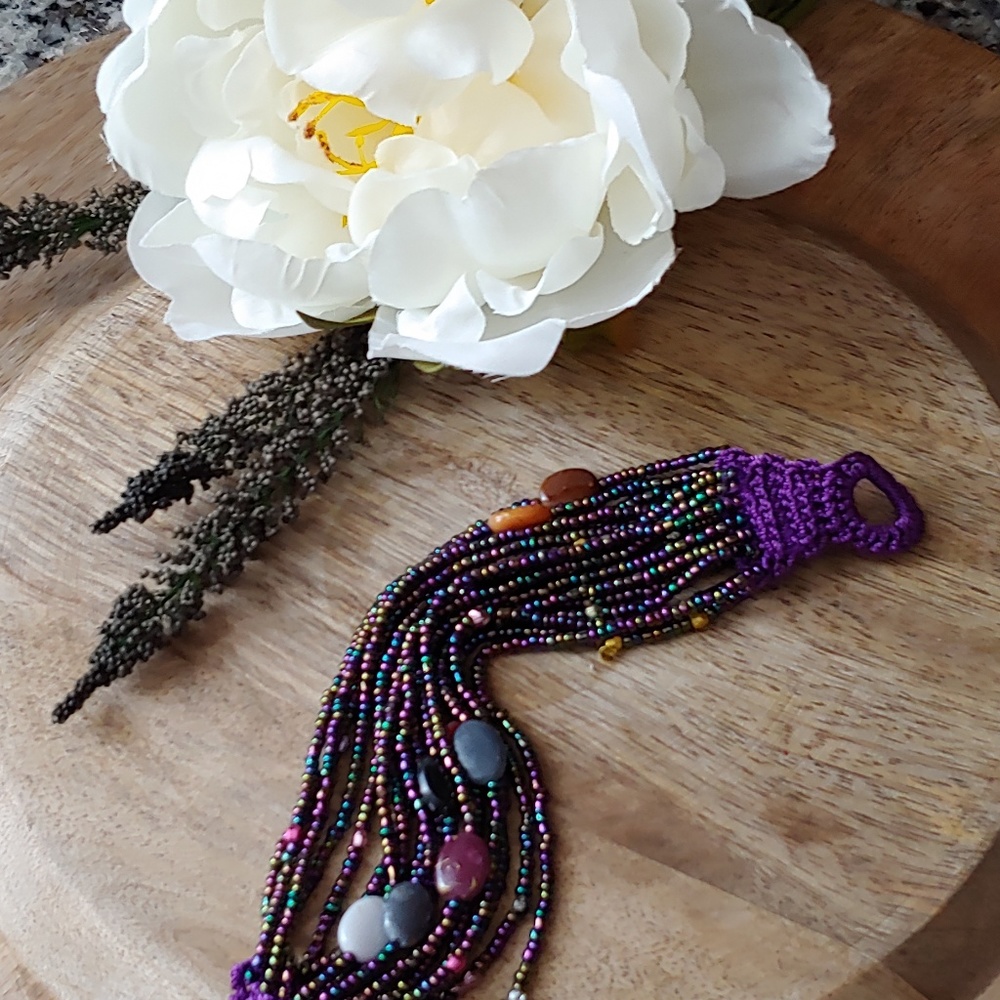 SOLD!~ Brand New! Multi Colored Beaded Bracelet